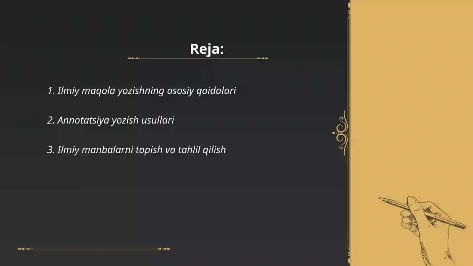 Ilmiy maqola tayyorlash 2
