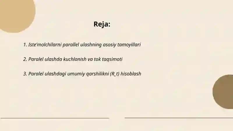 Isteʼmolchilarni parallel ulash 2