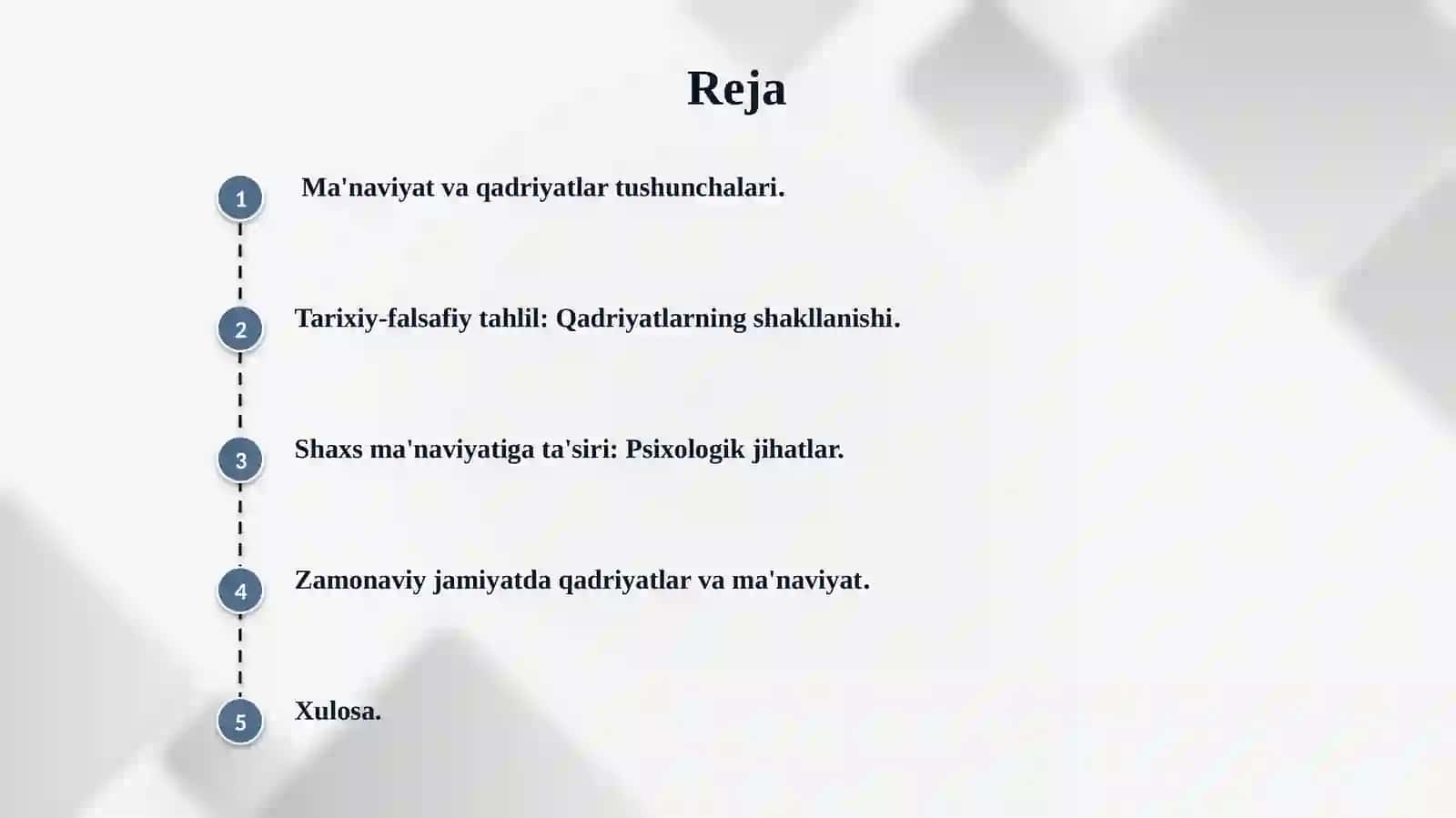 Shaxsning ma'naviy yuksalishida qadriyatlarning ahamiyati 2