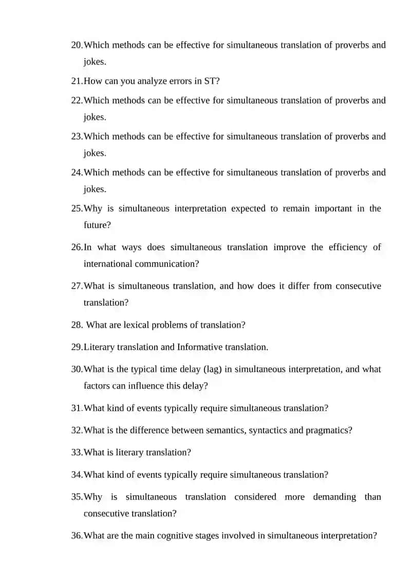Simultaneous Translation of Publicistic Texts 2