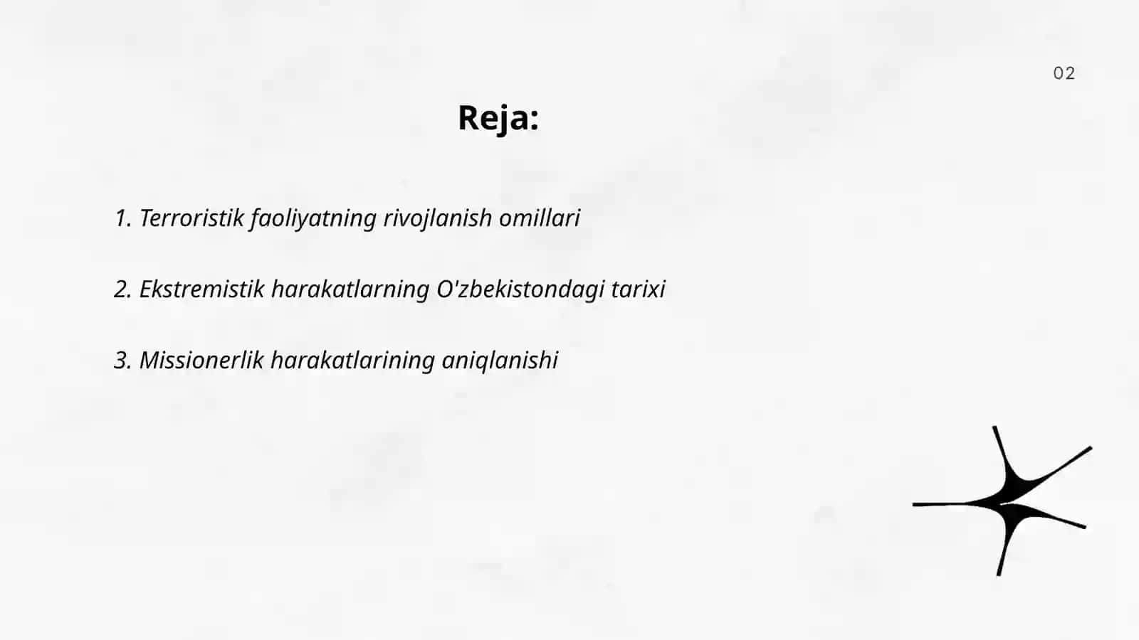 Terroristik, ekstremistik haraktlarda rivojlanish va kengqamrovlilik 2