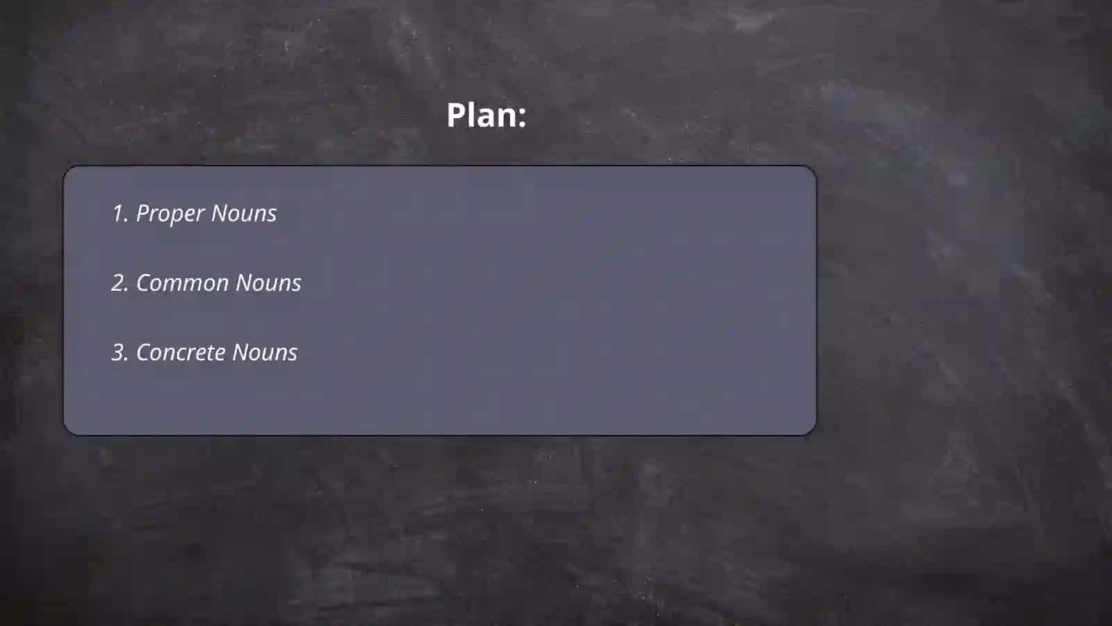 Proper Nouns 2