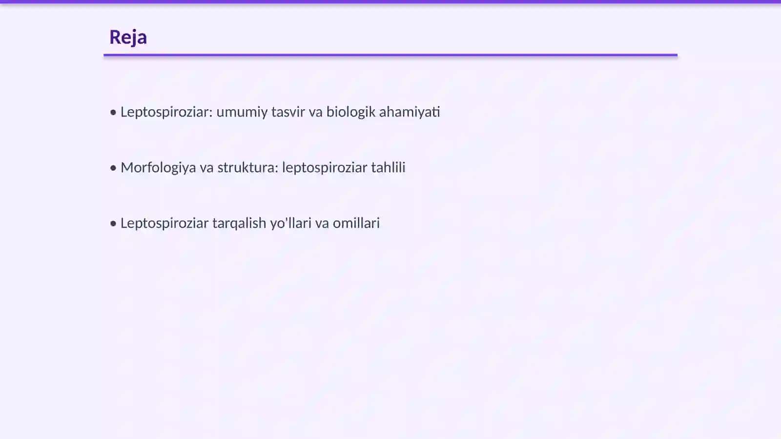 Leptospiroziar morfologiyasi va struktura tahlili 2