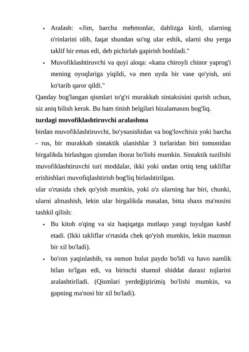 KOMPLEKS SINTAKTIK TAHLIL 2