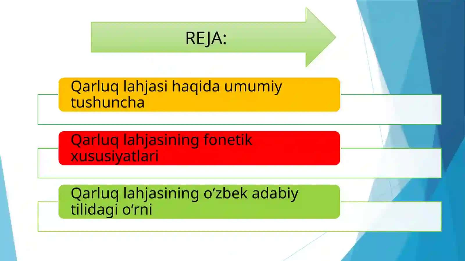 Qarluq lahjasi va uning fonetikasi 2