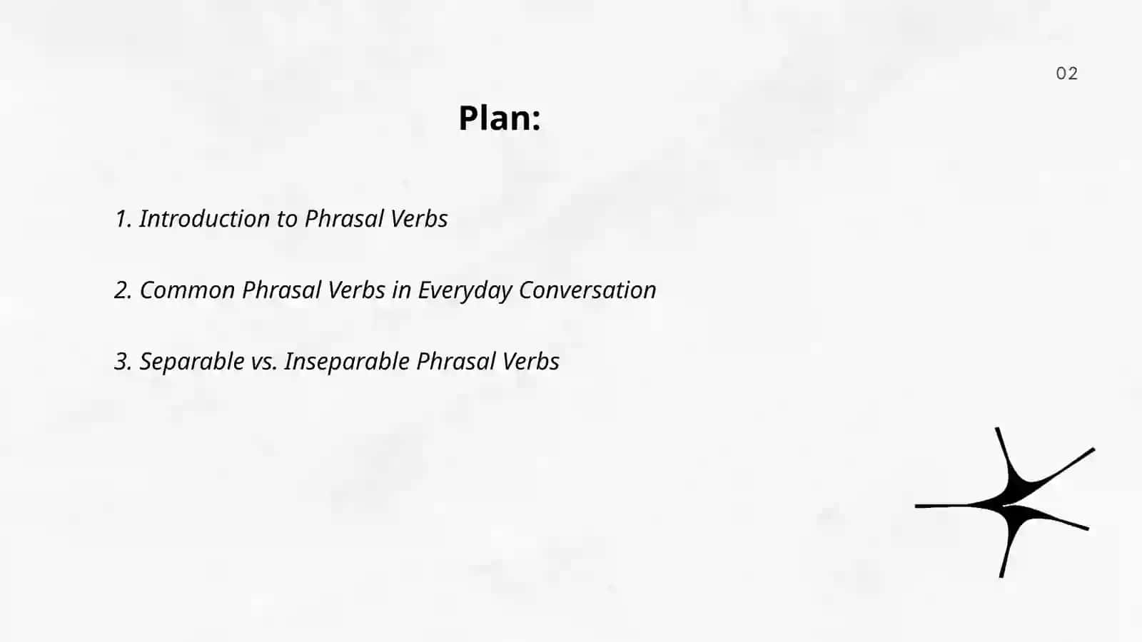Phrasal verbs 2