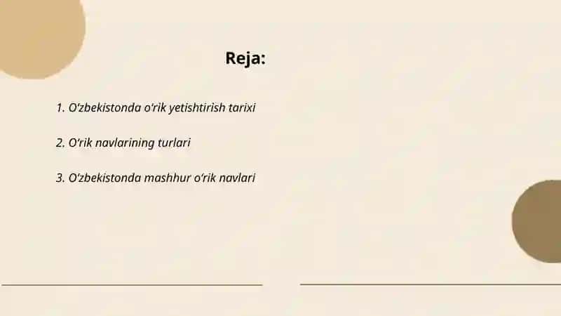 Oʻzbekistonda yetishtiriladigan oʻrik navlari taʼrifi 2