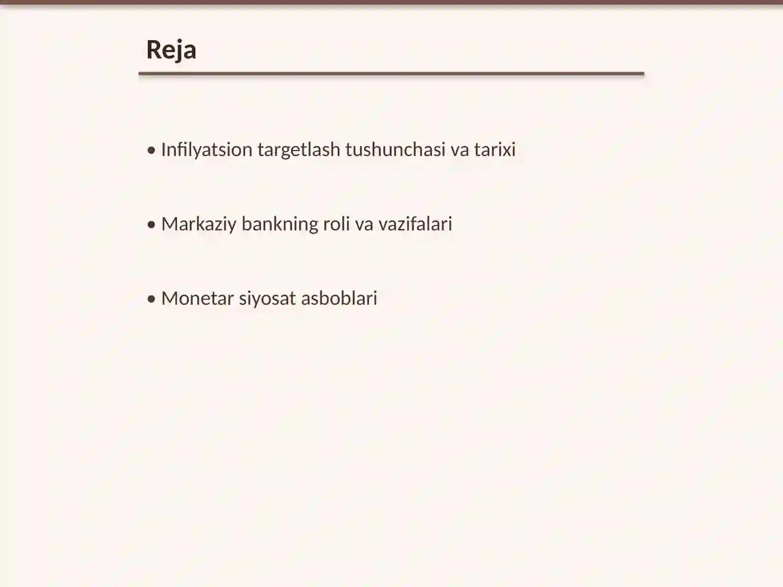 Infilyatsion targetlash rejimi va uni amalga oshirilishi 2
