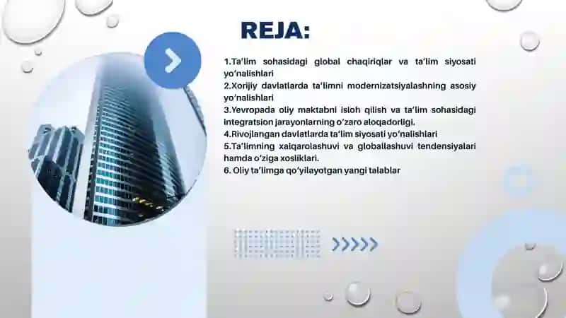 Ta’limning Xalqarolashuvi va Globallashtirishuvi 2