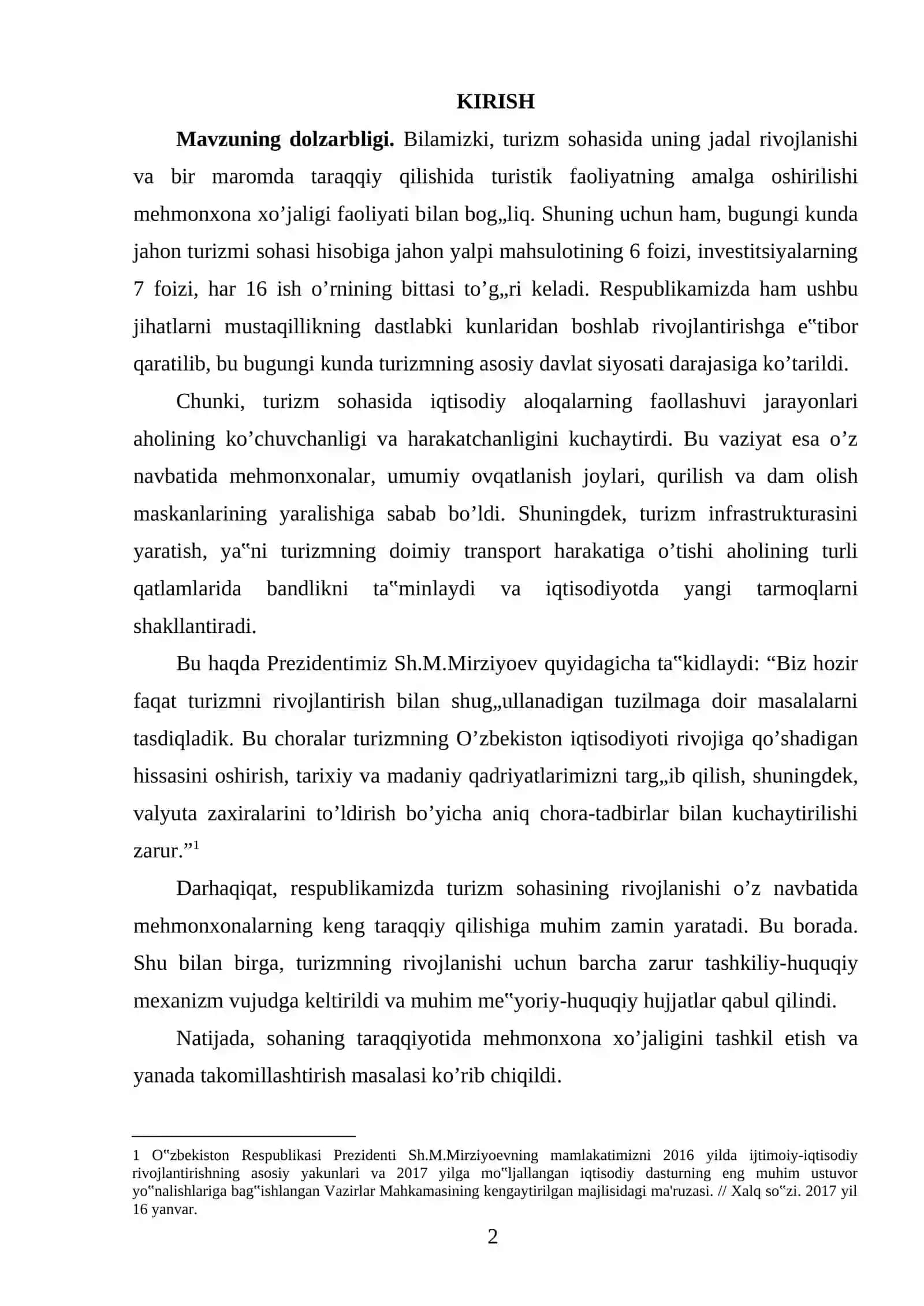 MEHMONXONADA SERVIS VA RAG'BATLANTIRISH XODIMLARNI O'RNI VA AHAMIYATI 2