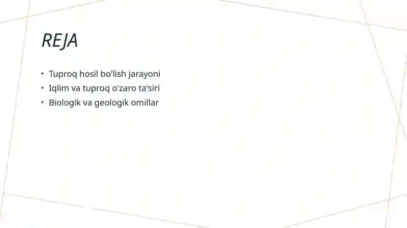 Tuproqni xosil qiluvchi omillar 2
