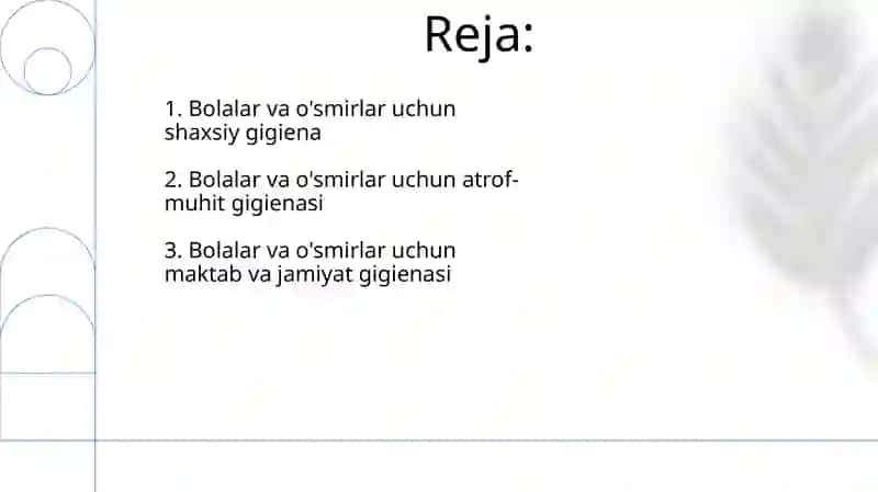 Bolalar Va OʻSmirlarga QoʻYiladigan Gigiyenik Talablar 2