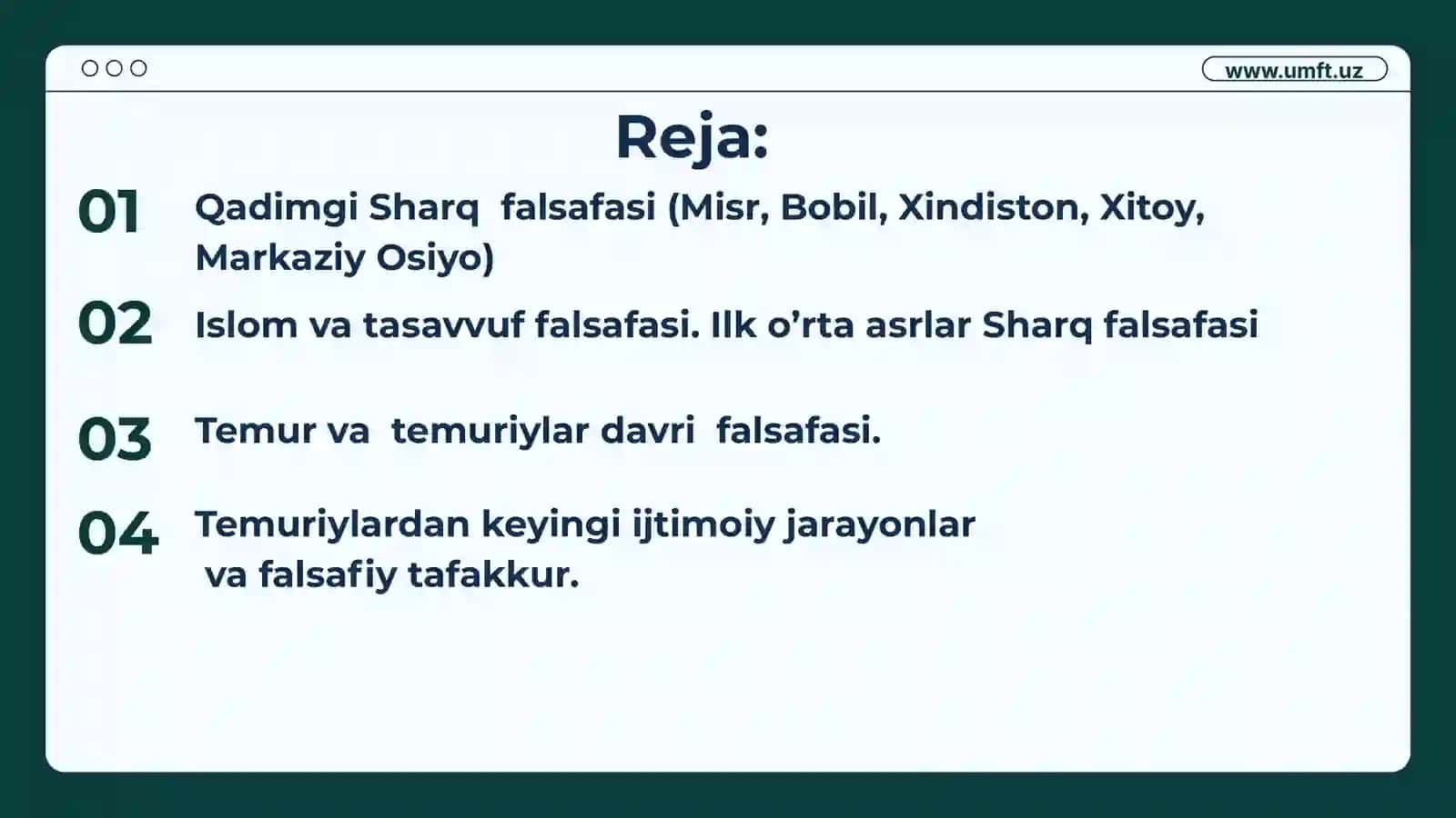 Sharq falsafasining mohiyati va ijtimoiy taraqqiyotdagi roli 2