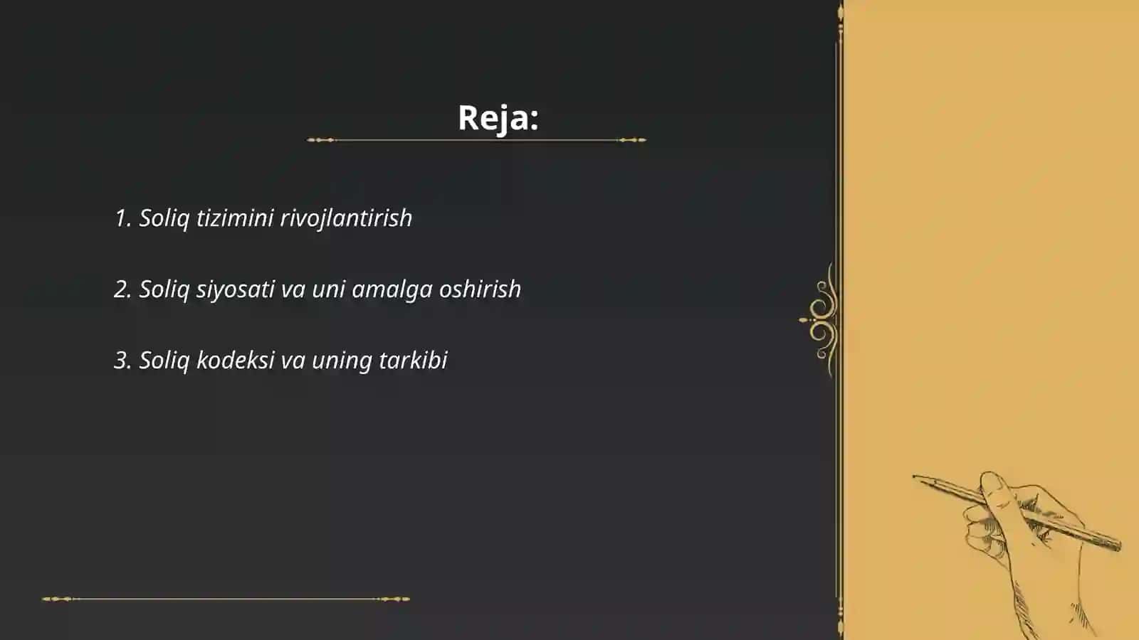 Soliqlar va soliqqa tortish 2