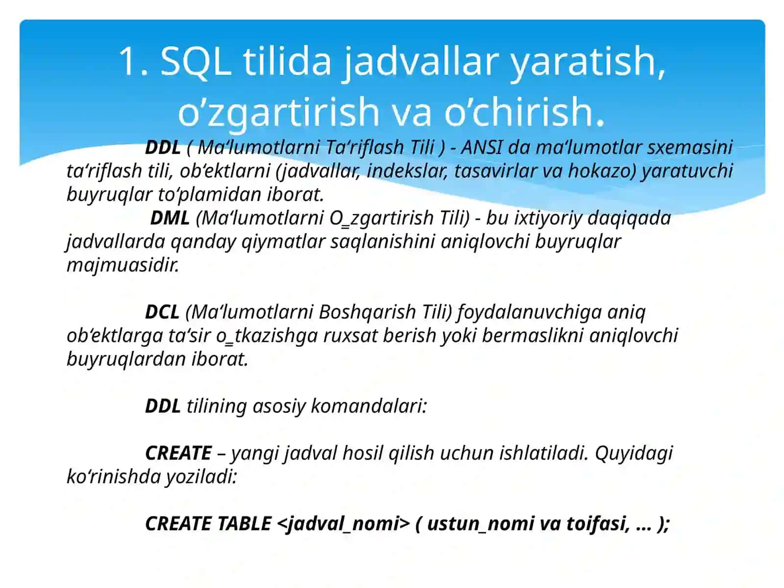 Ma’lumotlarbazasi 2
