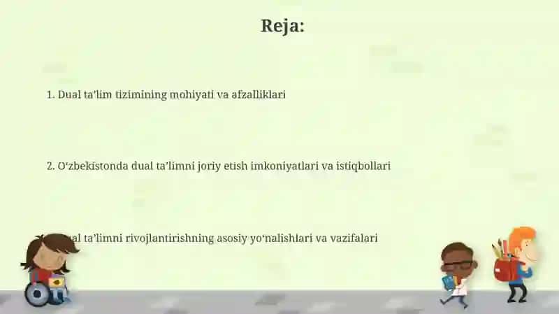 Profissional ta'limda dual o'qitish tizimini tadbiq qilish istiqbollari 2
