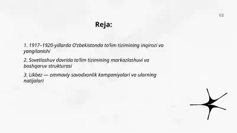 Oʻzbekistonda 1917-1991-yillarda taʼlim tizimi va pedagogika 2