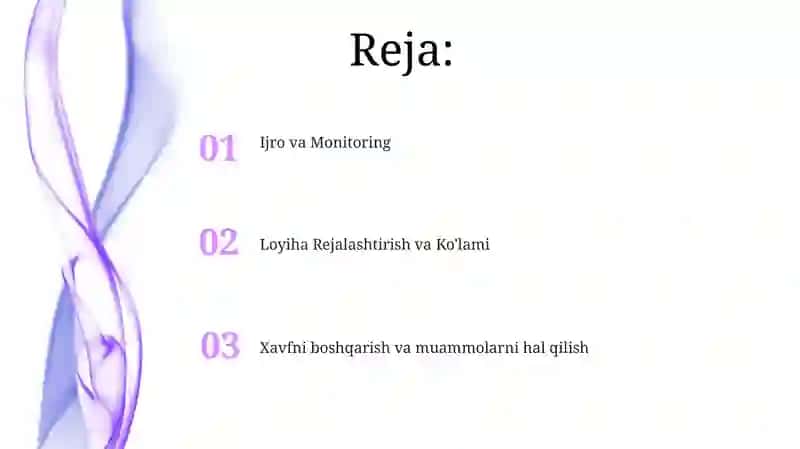 Xavfni boshqarish va muammolarni hal qilish 2