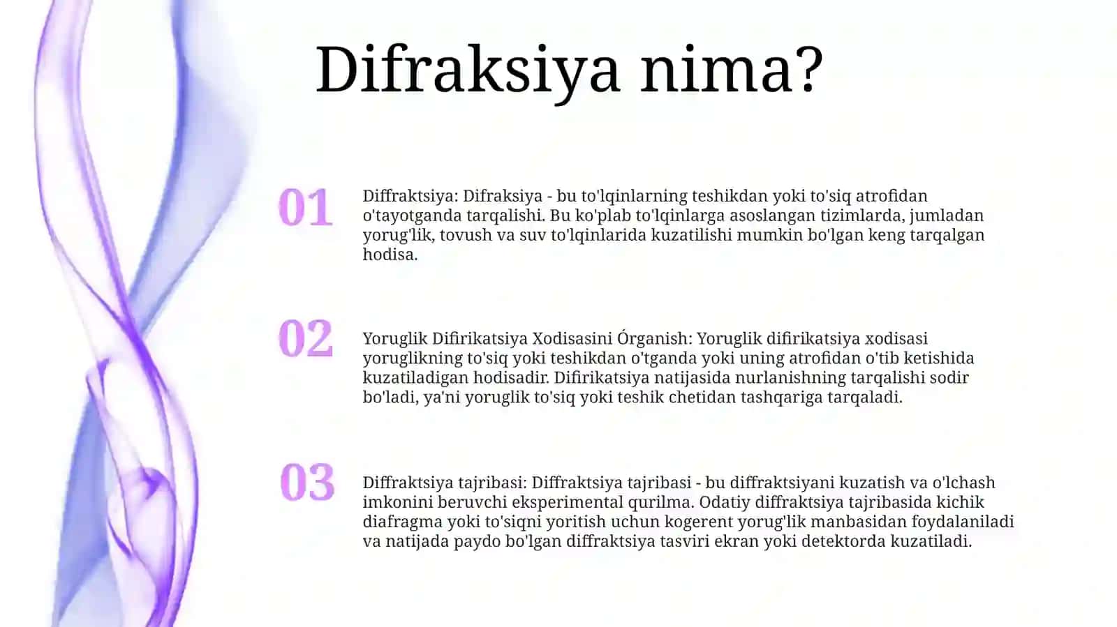 Yoruglik DifirikatsiyaXodisasiniÓrganish 2