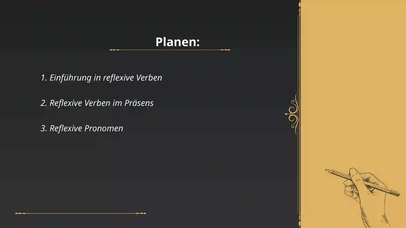 Reflexive Verben 2