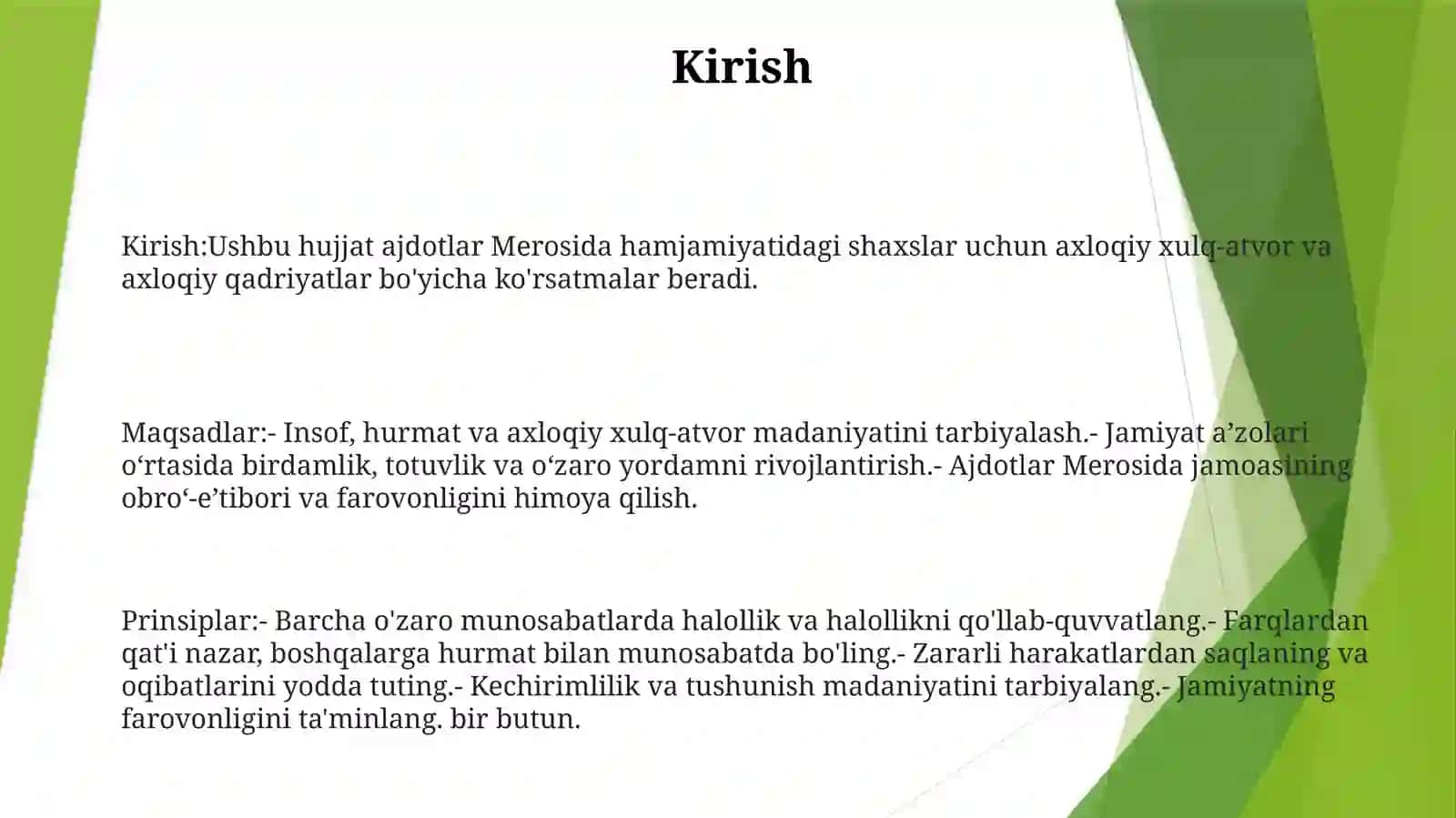 Ajdotlar Merosida Milliy TarbiyaOdobAhloq 2