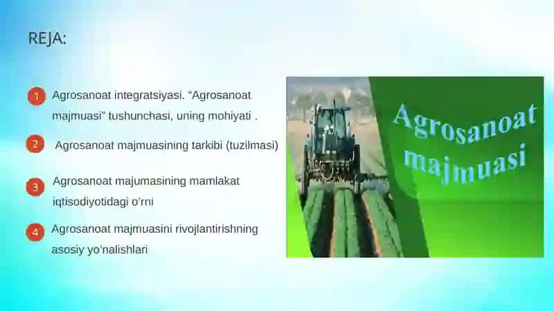 Agrosanoat majmuasi 2