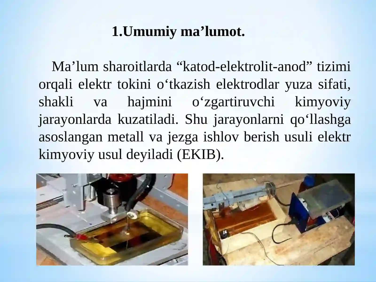 Metаllаrgа elektr kimyoviy ishlоv berishning usullаri 2