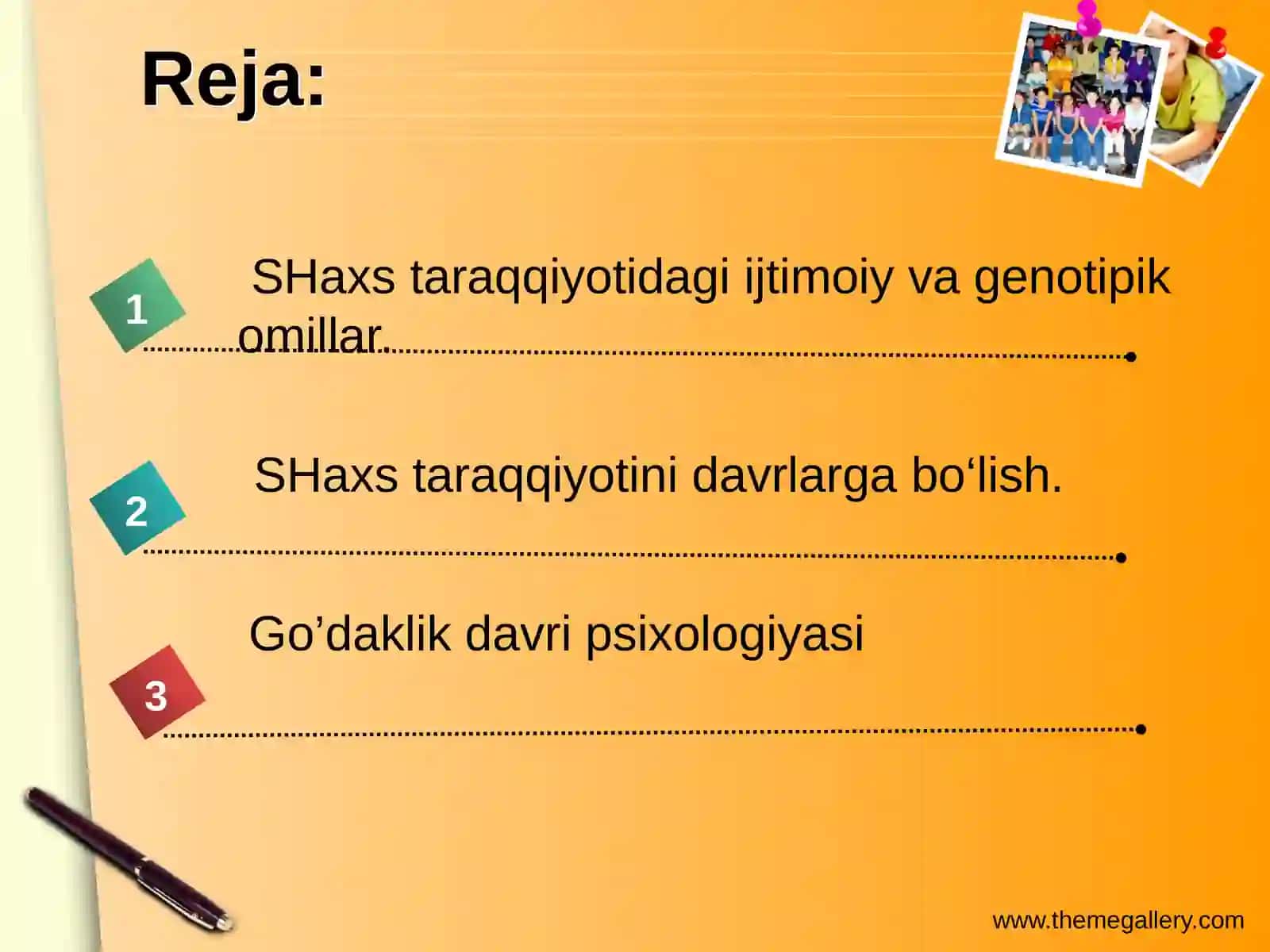 Psixik rivojlanish va uning davrlashtirish muammosi 2