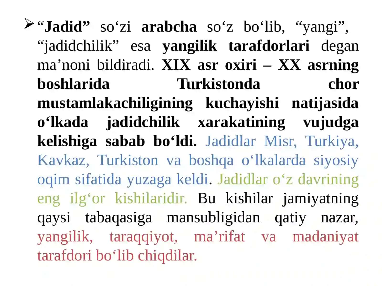 O'zbekistondagi jadidchilik xarakati 2