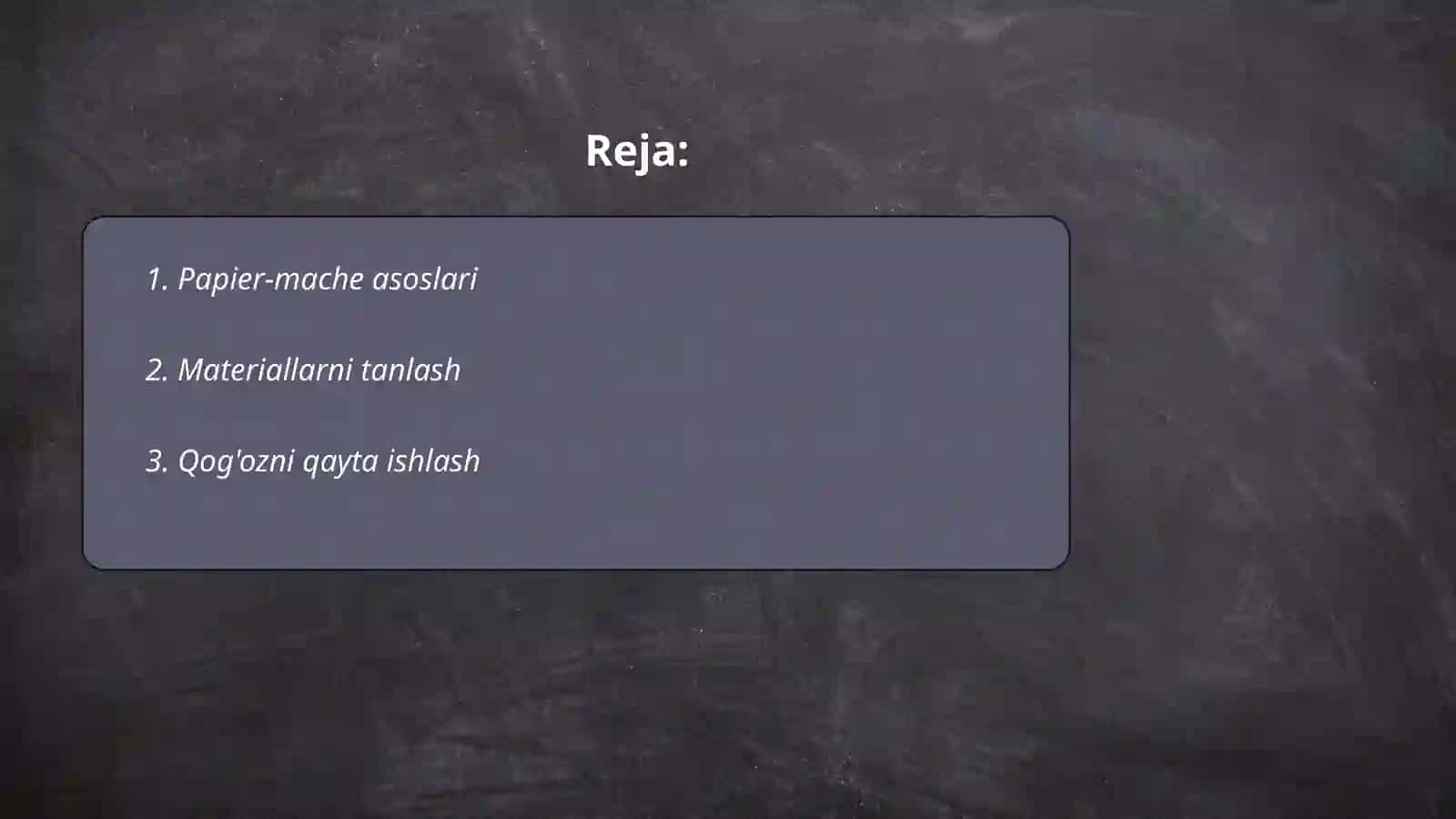 Texnologiya darslarida pape-mashe bilan ishlash texnologiyasi 2