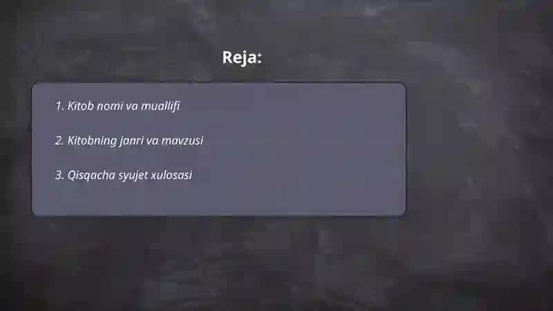O'tkan kunlar 2