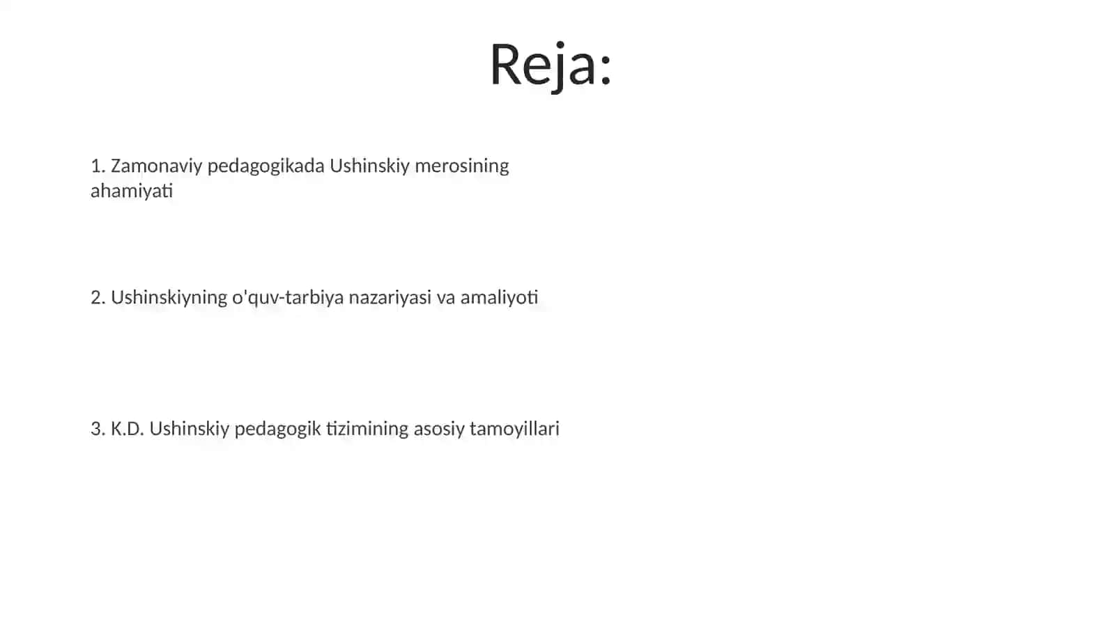 K.D.Ushinskiy pedagogik tizimi 2
