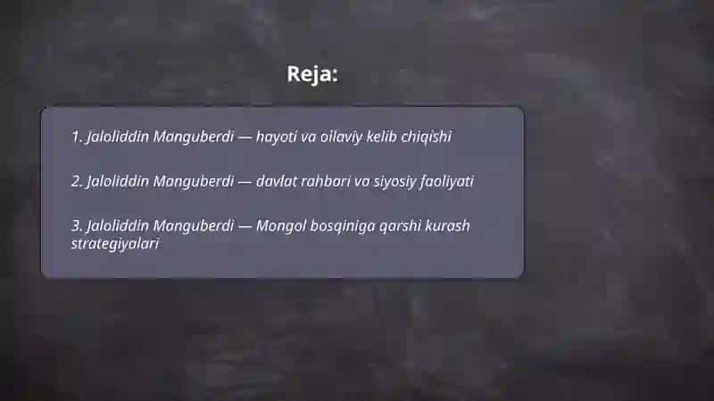 Jaloliddin Manguberdi - Vatan himoyachisi 2