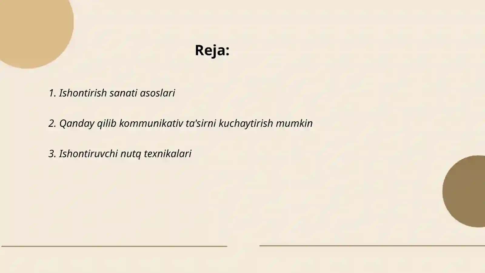Ishontirish sanati asoslari 2