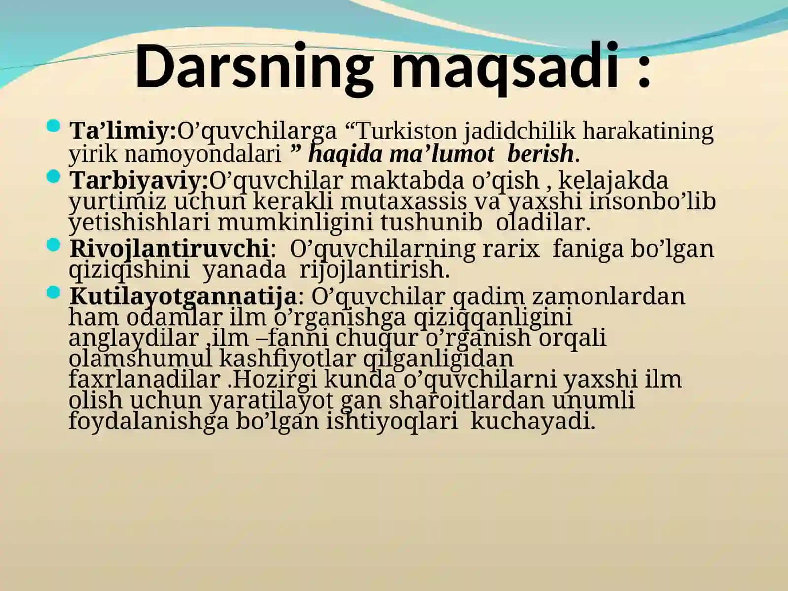 AMONOVA NAFISANING TARIX FANIDAN 1 SOATLIK OCHIQ DARS 2