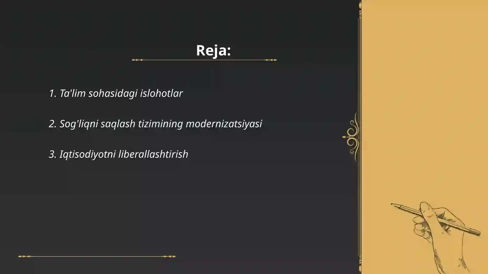 Ta'lim sohasidagi islohotlar 2