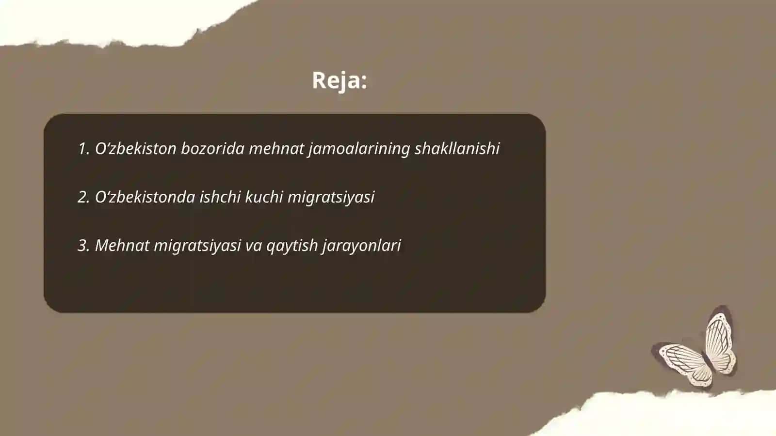 O‘zbekiston bozorida mehnat jamoalarining shakllanishi 2