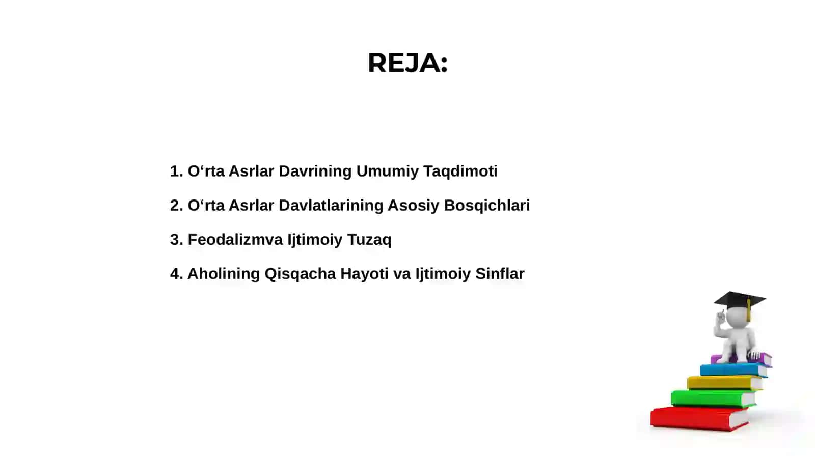 Oʻrta Asrlar Davrining Umumiy Taqdimoti 2
