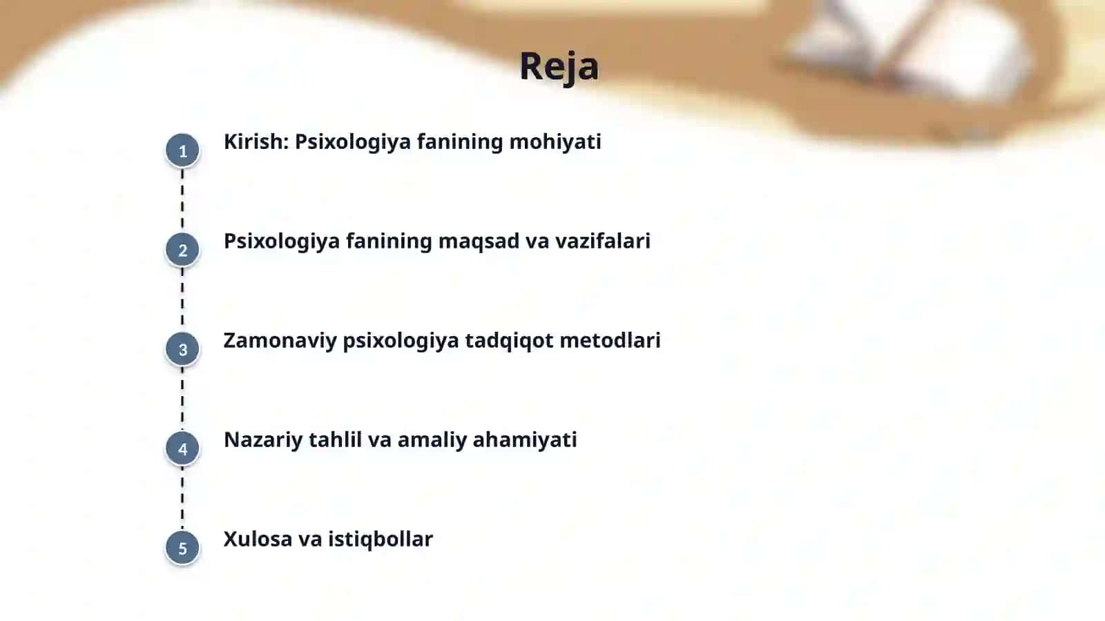 Psixologiya fanining maqsad va vazifalari. Hozirgi zamon psixologiyasining tadqiqot metodlari. 2