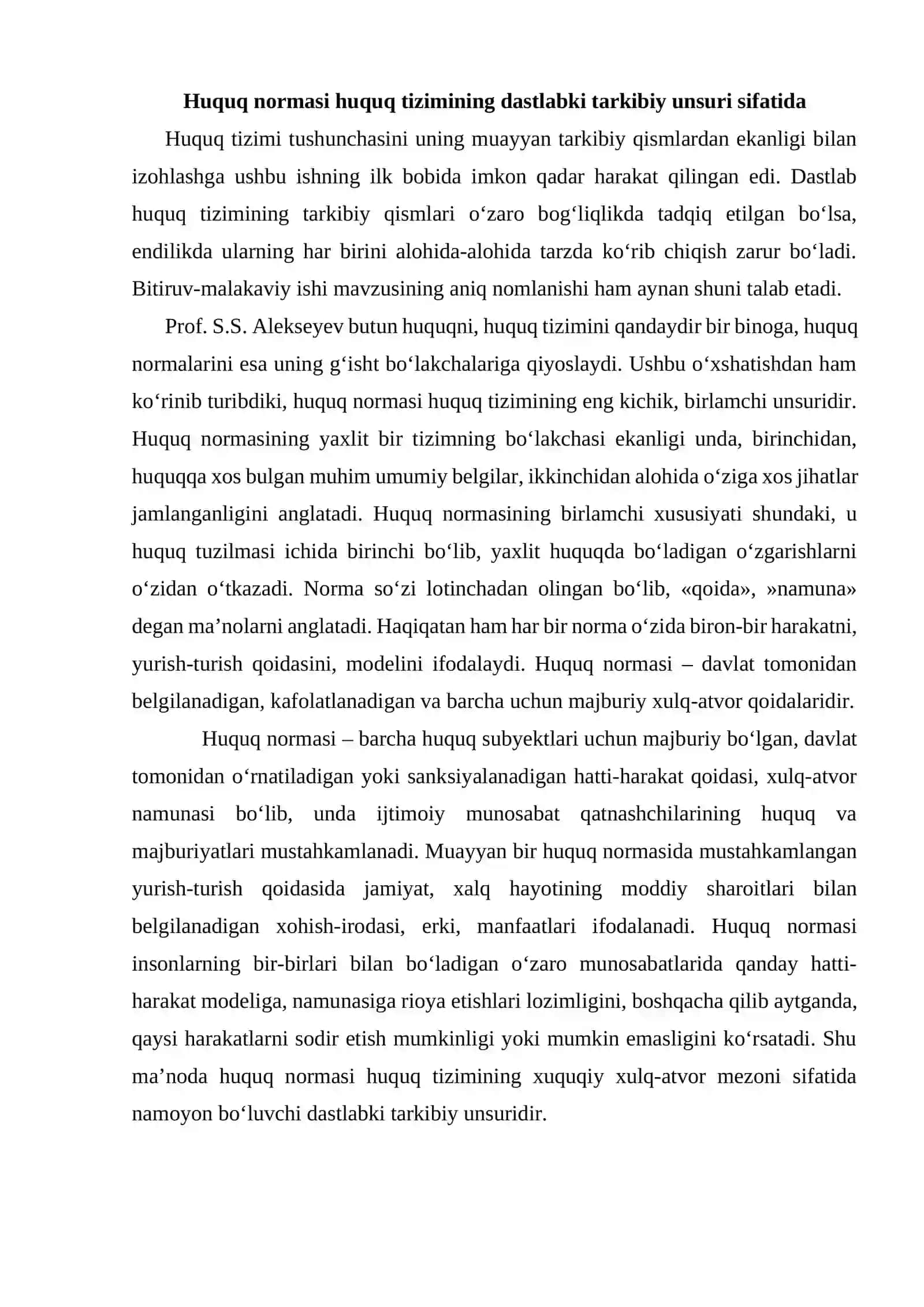 Huquq tizimining tarkibiy tuzilishi 2