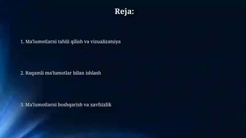 Raqamli maʼlumotlarblanishlash 2