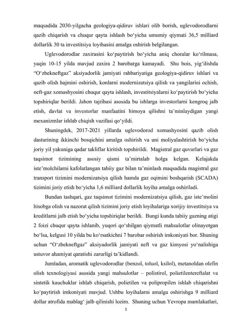 Neft-gaz sanoati muammolari 2