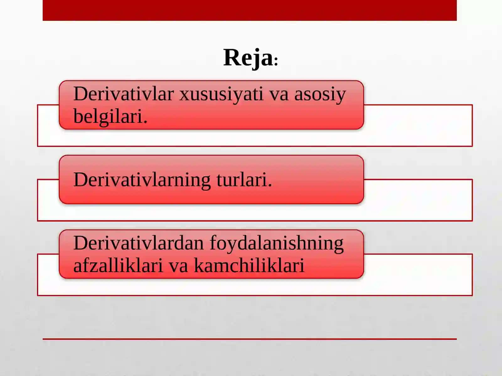 Moliyaviy derivativlar bozori 2