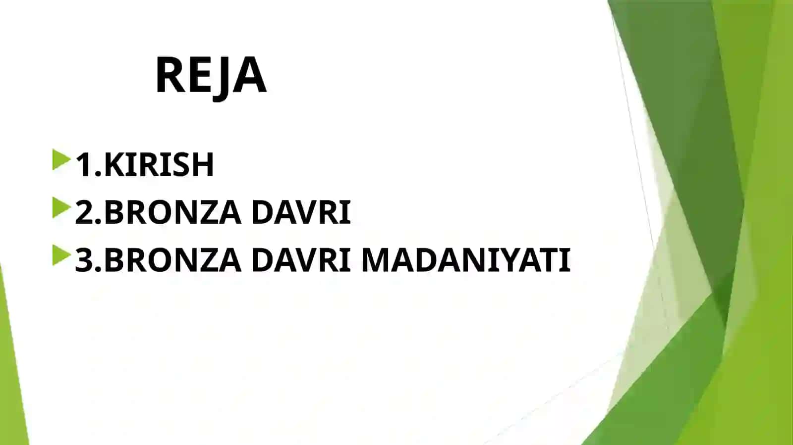 BRONZA DAVRI MADANIYATI 2