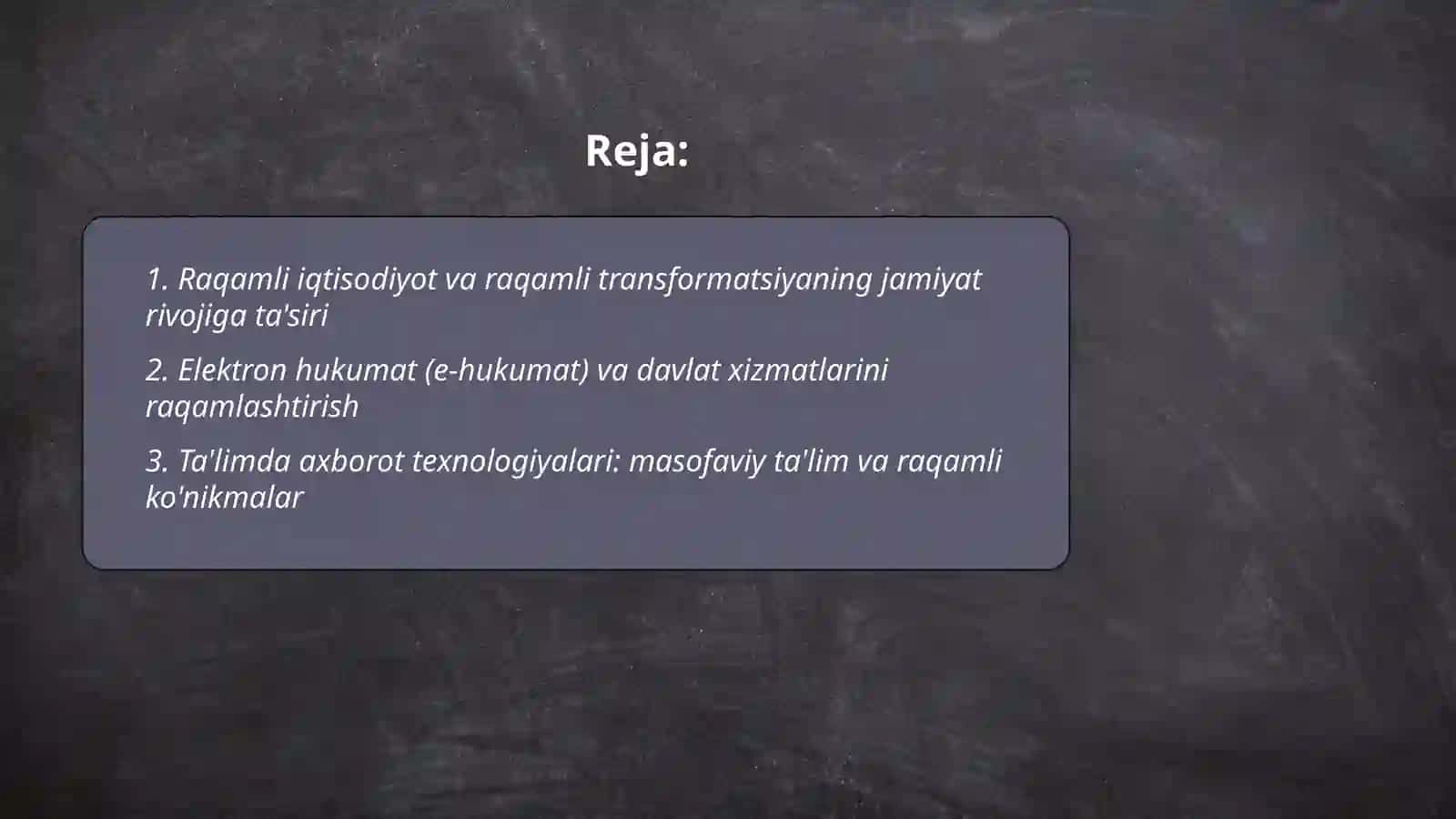 Raqamli va Axborot Texnologiyalarining Jamiiyat Rivojlanishidagi Roli 2