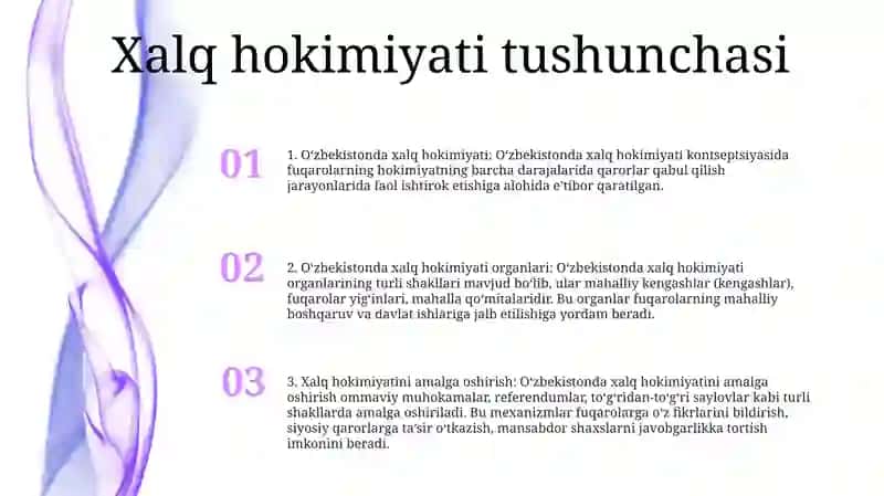 Oʻzbekistonda Xalq Hokimiyati Organlari 2