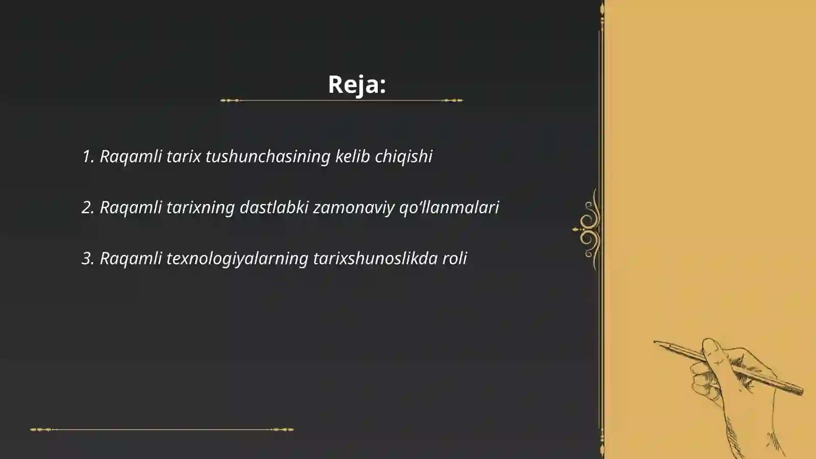 Raqamli tarix tushunchasining yoyilish tarixi 2