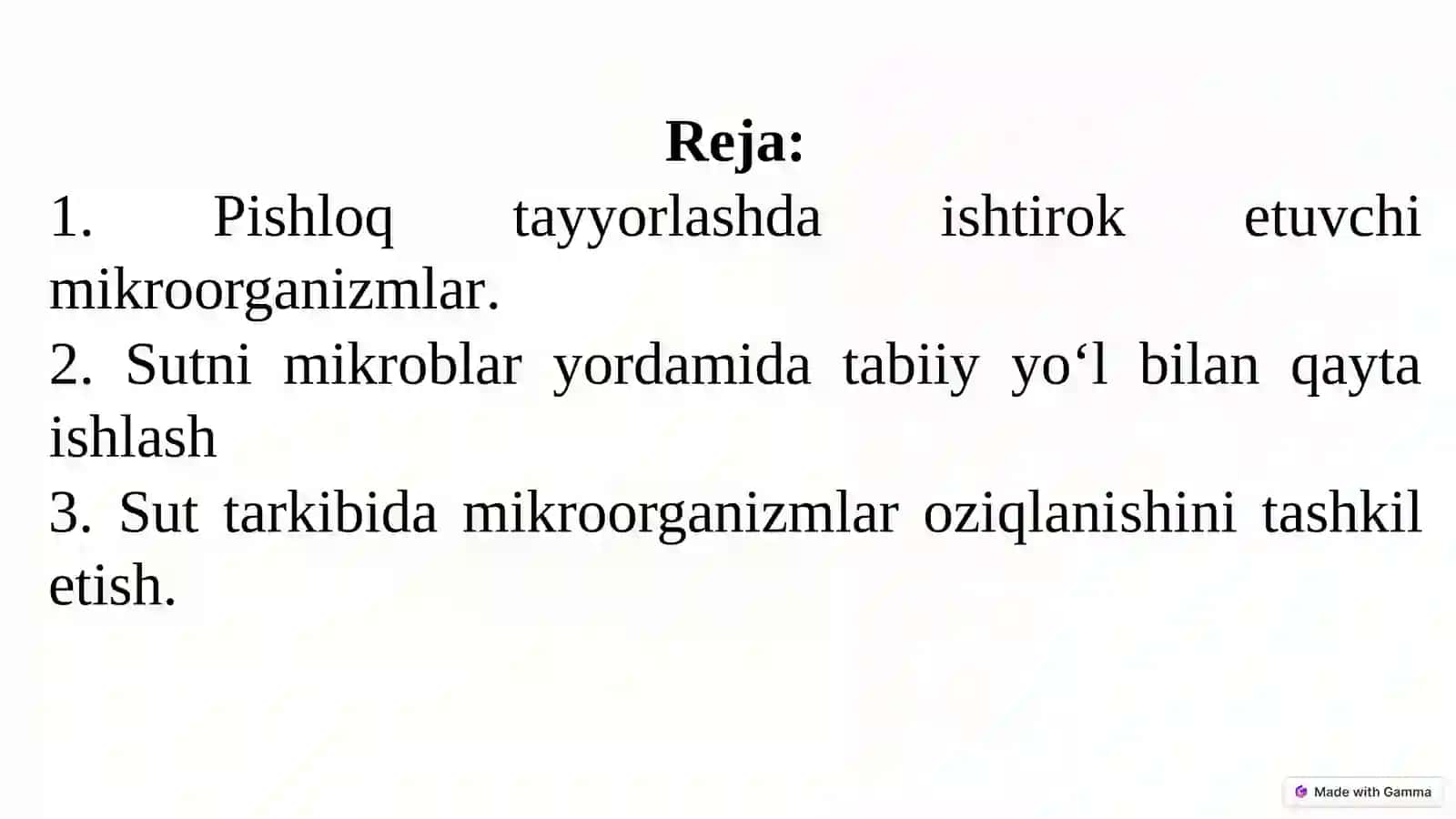 Pishloq tayyorlashda ishtirok etuvchi mikroorganizmlar 2