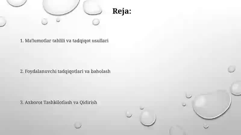 Kutubxonashunoslik fanining metadalogiyasi 2