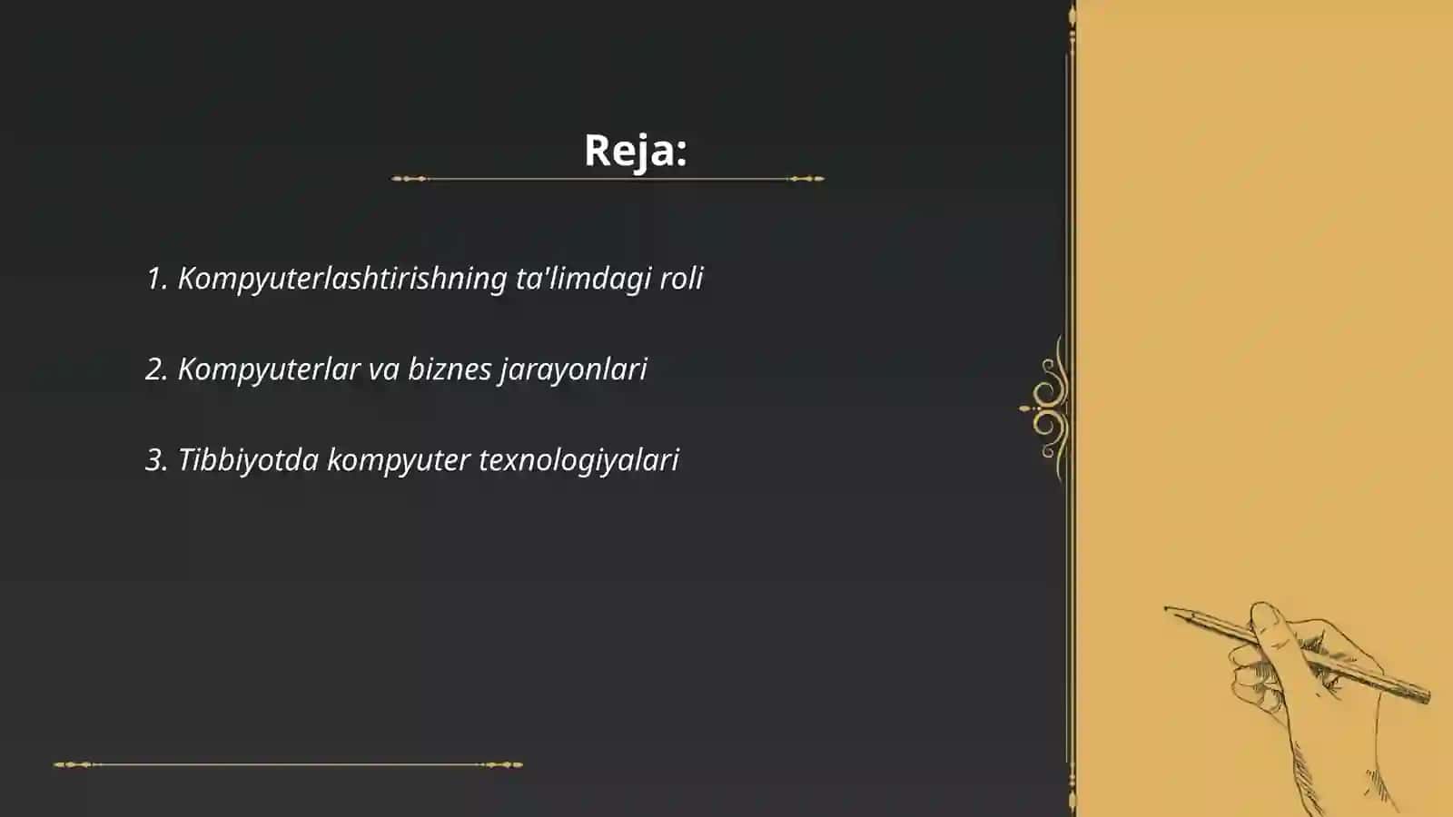 Kompyuterlashtirishning ta'limdagi roli 2